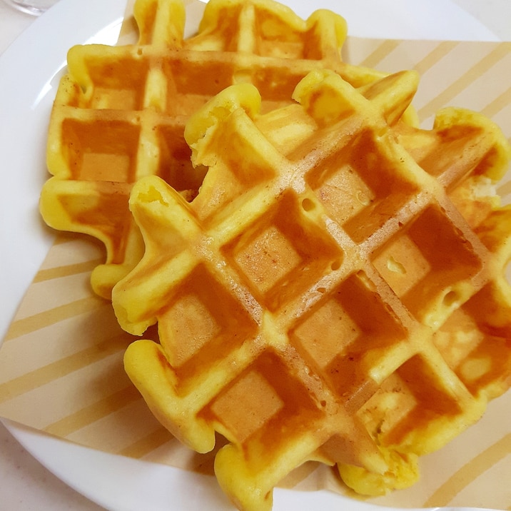 子供が大好き さっくり甘酒ワッフル レシピ 作り方 By Acchan66 楽天レシピ